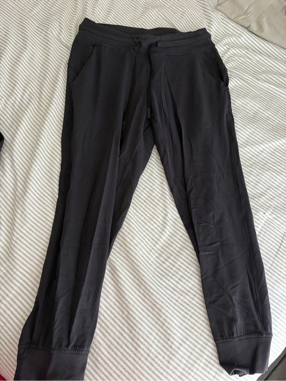 lululemon athletica Black Jogger Track Pants